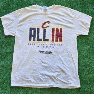 💛🏀💙Cleveland Cavaliers All In Playoffs t-shirt 2015